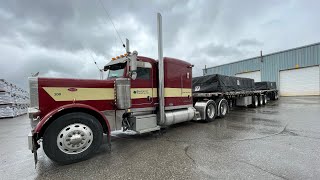 How To Tarp A Transport Truck Flatbed Load [upl. by Anah]