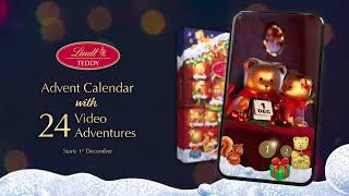 Lindt TEDDY AR Advent Calendar [upl. by Koal341]