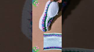 crochet slippers for ladies [upl. by Ddet]