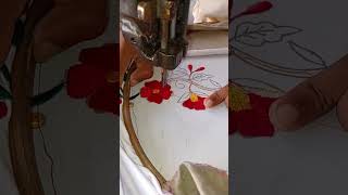 rizwanalitv sewing sewingandembroiderymachineforbeginners embroidery zigzagstitch art [upl. by Maitund]