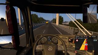 ETS 2 I even slowed down so they could pass but they still hit me on purpose [upl. by Doggett]