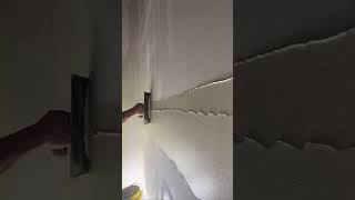 Construction drywall Coating satisfyingshort satisfying [upl. by Idnam668]