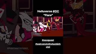 Flare Hazbin Hotel hazbinhotel husk hazbinhoteledit angeldusthazbinhotel oc originalcharacter [upl. by Zorah765]