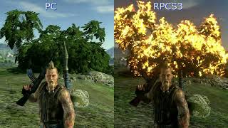 Mercenaries 2 Pc vs RPCS3 Emulator [upl. by Einned323]