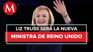 Liz Truss gana contienda para ser la nueva primera ministra de Reino Unido [upl. by Atiuqcaj527]