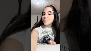 Tutorial make simples para festa de Halloween🕸️🕷️ halloweenmakeuplook makeuptutorial [upl. by Papert]