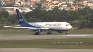 Boa  Boliviana de Aviacion B767300ER  Guarulhos GRU SBGR [upl. by Thom]