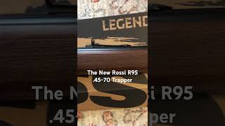 The new Rossi R95 4570 Trapper [upl. by Tioneb]