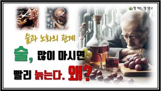 술 많이 마시면 빨리 늙는다왜 술을 많이 마시면 빨리 늙는 이유 술과노화 [upl. by Yert697]