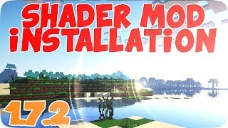 SHADER MOD Installation 172174 Deutsch Tutorial [upl. by Nosyrb]