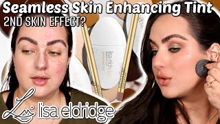 NEW LISA ELDRIDGE SEAMLESS SKIN ENHANCING TINT REVIEW amp WEAR TEST  SCULPT amp SHADE LIP PENCIL [upl. by Etaner]