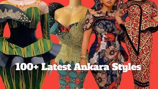 100 Trendy Ankara Gown and Skirt Styles for Ladies 2022  African Dress Inspiration [upl. by Pirozzo]