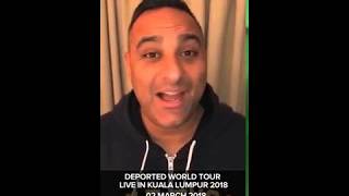 Russell Peters Deported World Tour Live in Malaysia 2018 [upl. by Akerehs]