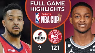 FULL GAME HIGHLIGHTS  HAWKS at TRAIL BLAZERS  November 17 2024 NBA BlazersVsHawks [upl. by Dorri]