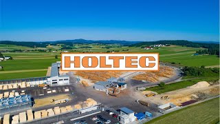 Holzindustrie Herbert Handlos  Rundholzplatz von HOLTEC [upl. by Golanka677]