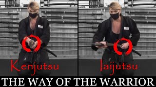 The Difference Between Iaijutsu amp Kenjutsu  Samurai Swordsmanship The Way of the Warrior Bushido [upl. by Edwards]