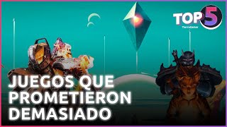 Top 5 videojuegos que prometieron demasiado [upl. by Palmer]