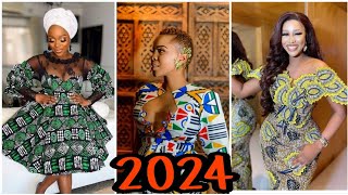 💃Mode Africaine 2024  Modèles robes pagne pour femme Boubou senegalaisAnkara styles🌈collection 49 [upl. by Novaat205]