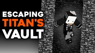 Escaping Minecrafts Tallest Prison titans vault V2 ft MiningBlob [upl. by Ehtyde937]