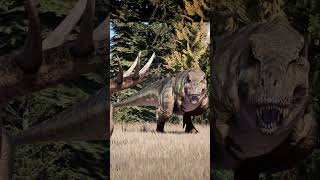 🦖TRex BUCK vs Stegosaurus  JWE2 jurassicworldevolution2 jurssicworld jurassicpark jwe2 [upl. by Viviyan]