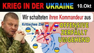 10OKTOBER BRUTALE NIEDERLAGE  Ukrainische Kräfte ENTHAUPTEN RUSSISCHEN ANGRIFFSTRUPP [upl. by Dedric275]