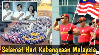 Reaksi Peringatan Hari Kebangsaan Malaysia 2023 [upl. by Pierce]