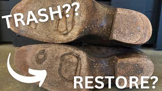 Cowboy Boots TOTAL RESTORATION [upl. by Elvyn]