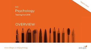 WJEC Eduqas ASA level Psychology from 2016  Specification Overview [upl. by Alfonzo645]