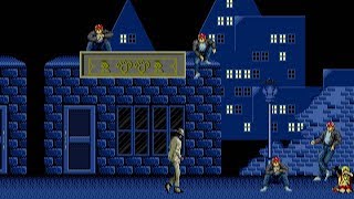 Full GamePlay Michael Jacksons Moonwalker Hard Mode Sega MegaDriveGenesis [upl. by Aldis]