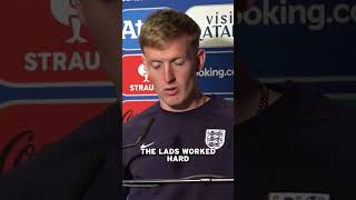 Jordan Pickford had full faith in Englands penalty takers 🏴󠁧󠁢󠁥󠁮󠁧󠁿 shorts euro2024 football [upl. by Juna510]