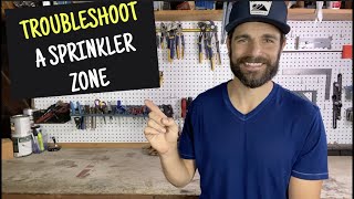 How to Troubleshoot and Fix a Sprinkler Zone that isnt Working  Printable Guide [upl. by Feliza]