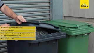 Uses of Municipal Wheelie Bin Container  Product Review [upl. by Aliel]