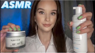 ASMR Cosmetologist your Skin Care Косметолог Чистка лица Personal attention [upl. by Mylan957]