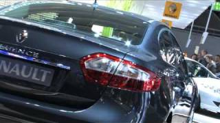 Renault Fluence Megane Sedan  Frankfurt iaa 2009 [upl. by Drona]