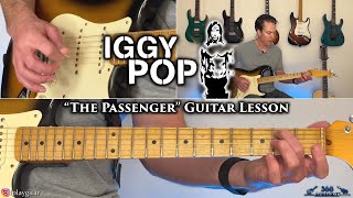 Iggy Pop  The Passenger Guitar Lesson [upl. by Nilorac]