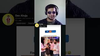 Mill Gaya Jawab🤣🤣 devahuja funny devcomedy funnymemes shortvideo [upl. by Chainey722]