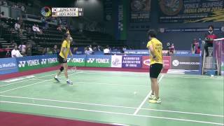 YONEXSUNRISE India Open 2014 QFs Match 1 [upl. by Furlani658]