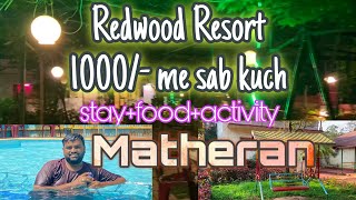 Matheran best hotels and resorts  Redwood resort  matheran best stay  vlog [upl. by Bambie]