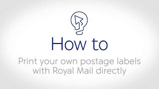 How to print your own postage labels with Royal Mail and PayPal [upl. by Sabas]