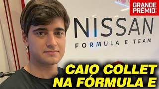 CAIO COLLET NA FÓRMULA E BRASILEIRO FALA AO GRANDE PRÊMIO SOBRE ACORDO COM NISSAN [upl. by Barbara-Anne125]