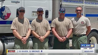 Lubbock Fire Rescue sends team to northern California to help fight wildfires [upl. by Oremoh50]