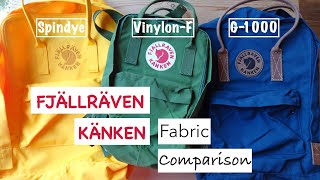 Fjällräven Kånken No2 vs ReKånken vs Kånken Mini Fabric Comparison  Tekubencom [upl. by Gunar623]