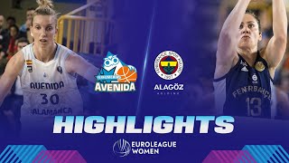 Perfumerias Avenida v Fenerbahce Alagoz  QuarterFinals  Highlights  EuroLeague Women 202324 [upl. by Ramunni736]