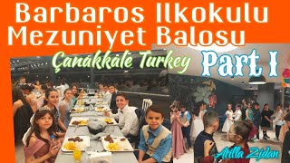 Barbaros Ilkokulu Mezuniyet Balosu Çanakkale Turkiye 2023 [upl. by Mord998]