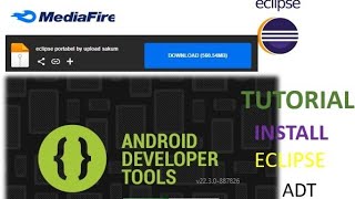GAMPANG BANGET Tutorial Cara Pemasangan Eclipse ADT Di Windows10 [upl. by Arahc]