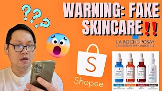 WARNING ‼️ Fake LA ROCHE POSAY FACE SERUMS  February 2024 [upl. by Negyam417]