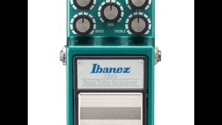 Ibanez  TS9B Bass Tube Screamer HD SAMPLE [upl. by Drarej]