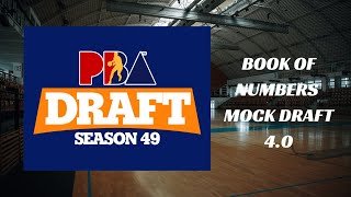 2024 PBA Mock Draft 40 Post Draft Combine [upl. by Lyrrad]