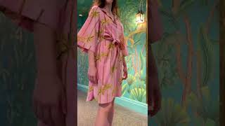 Pick Happy Kimono Dress Pink Paradise [upl. by Hacissej]