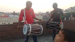 DHOL BEAT DHAMAAL 🪘❤️dholbeat punjabidhol dhamaalbeat [upl. by Epp669]